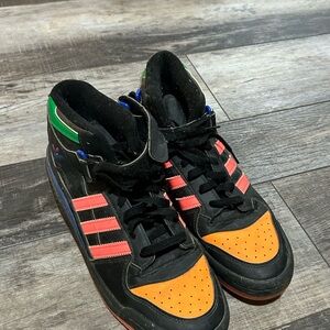 Adidas Black and White Sneakers